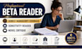 be your beta reader, sensitivity reader, give novel critique