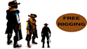 model 3d low poly, 3d character modeling for game, animation, rigging and other