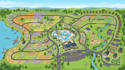 design custom resort map rv park map, campground map, 2d 3d isometric vector map