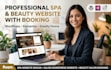 design a professional wordpress spa and beauty salon website with booking