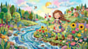 mix collage animated style images and video