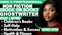 ghostwrite engaging non fiction ebook or books