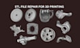 repair stl file, edit obj file, fix 3d model meshes custom 3d model modification