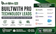 provide builtwith pro technology leads, shopify, and tech stack reports