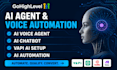 build gohighlevel ai agent vapi ai voice chatbot ai automation ai receptionist