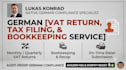 do german vat return, do tax filing and book keeping