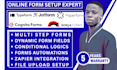 setup typeform jotform paperform cognito form ninja forms