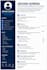create a professional ats friendly resume and CV