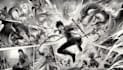 create engaging manga comic pages with backgrounds