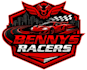 make custom high quality racing car logo with t shirt design