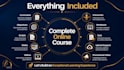 create a complete online course for udemy, lms, and e learning platform
