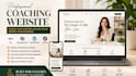 design a coaching website on wix, squarespace, wordpress or showix