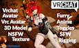 create custom vrchat avatar, vtuber model, vrm character and vroid avatar