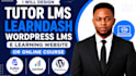 create a course content on talent lms, moodle, graphy lms website or absorb lms