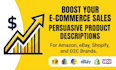 write compelling product descriptions that drive sales
