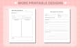 design custom printable journals