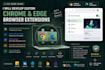 develop custom chrome and edge browser extensions