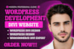 be your wordpress divi expert wordpress woocommerce wordpress divi website