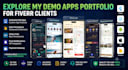develop android, flutter, react native mobile app