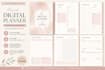 create editable canva digital planner templates