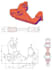 create 3d mechanical parts with step stl and 2d drawing