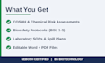 write lab safety documents, biosafety sops and coshh assessments