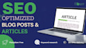 write SEO blog posts that rank 1 on google
