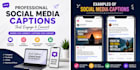 write social media captions