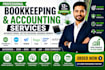 do bookkeeping, accounting, quickbooks, xero, wave, sage