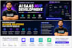 build an ai saas mvp using react next js node js and openai