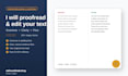 proofread and polish your writing
