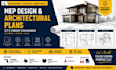 do mep, city permit, architectural plan, permit drawing, texas, ohio