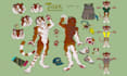 draw furry reference sheet nsfw ref sheet furry art character design
