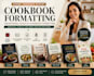 do adobe indesign cookbook formatting, recipe book layout, cookbook typesetting