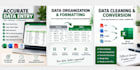do data entry, copy paste, excel data entry and web research