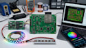design custom led driver, pcb, smart lighting and esp32 controller