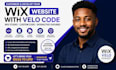 customize wix website with velo code, wix studio, custom coding, wix website fix