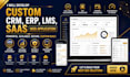 develop custom CRM erp lms saas web application via connecteam reftab and more