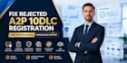 complete a2p 10dlc registration and tcr compliance