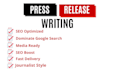 write professional press release business PR media news release expert copywrite