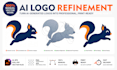 professionally refine your ai generated logo