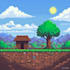 create pixel art, tileset background, spritesheet, tilemap