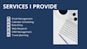 be your virtual administrative assistant in french and english
