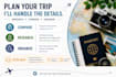 help research and organize your travel plans