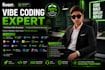 develop a modern web app using ai and vibe coding