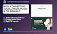 design professional youtube thumbnails and social media posts