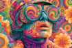 create your trippy psychedelic lowbrow design