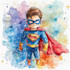 make amazing custom super hero portrait