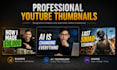 design a viral 3d youtube  thumbnail that gets clicks