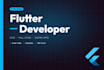 develop flutter mobile apps for android and ios